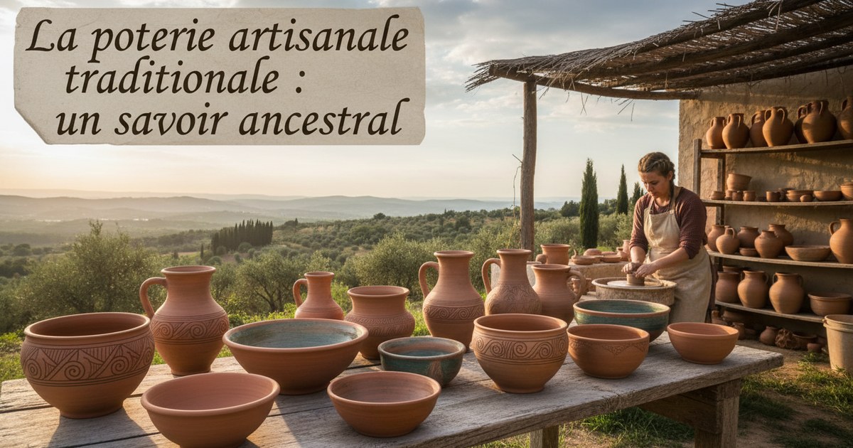 La poterie artisanale traditionnelle : un savoir ancestral