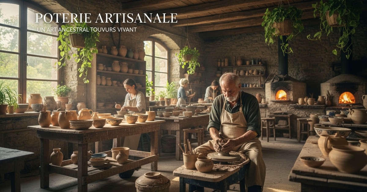 La poterie artisanale : un art ancestral toujours vivant