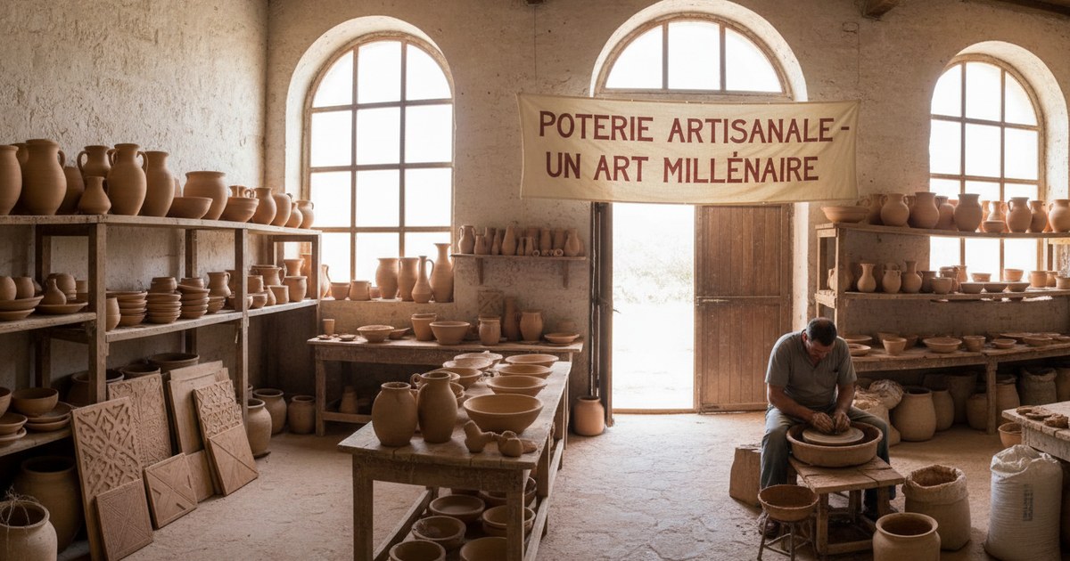 La poterie artisanale en terre cuite : un art millénaire