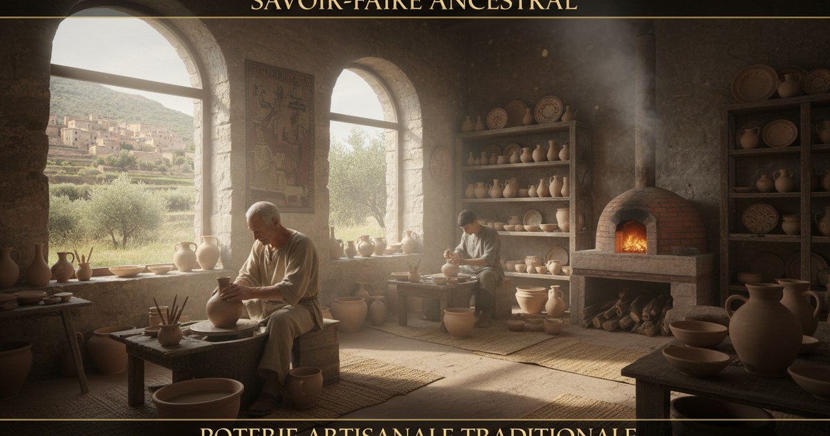 La poterie artisanale traditionnelle : un savoir-faire ancestral