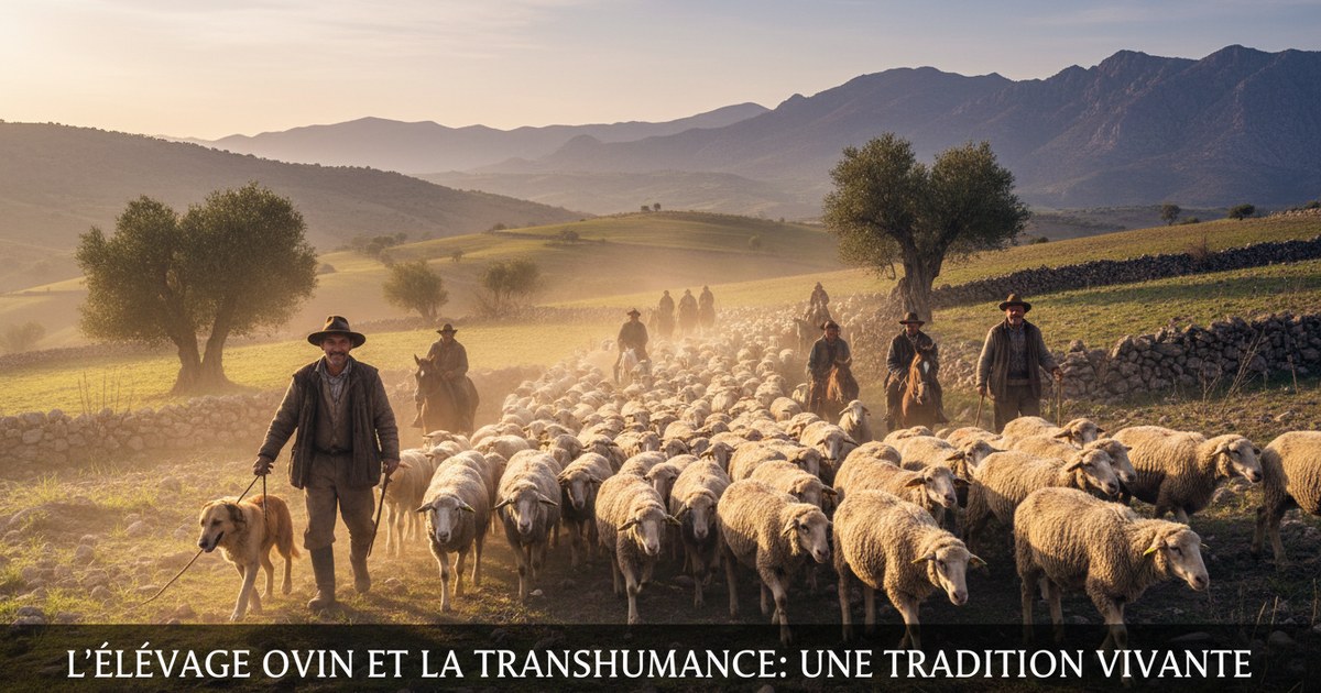 L’élevage ovin et la transhumance : une tradition vivante